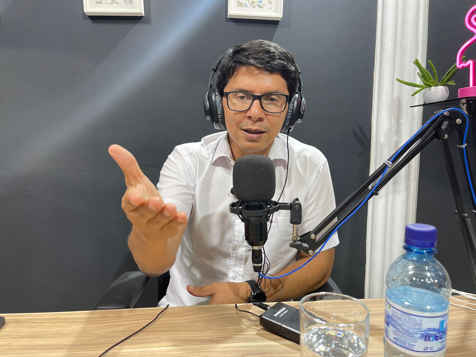 "Quero ser governador para que a vida do acreano não fique pior por mais 4 anos", diz Jenilson Leite   